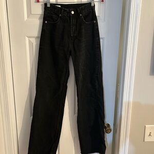 Zara Charcoal Denim Trousers